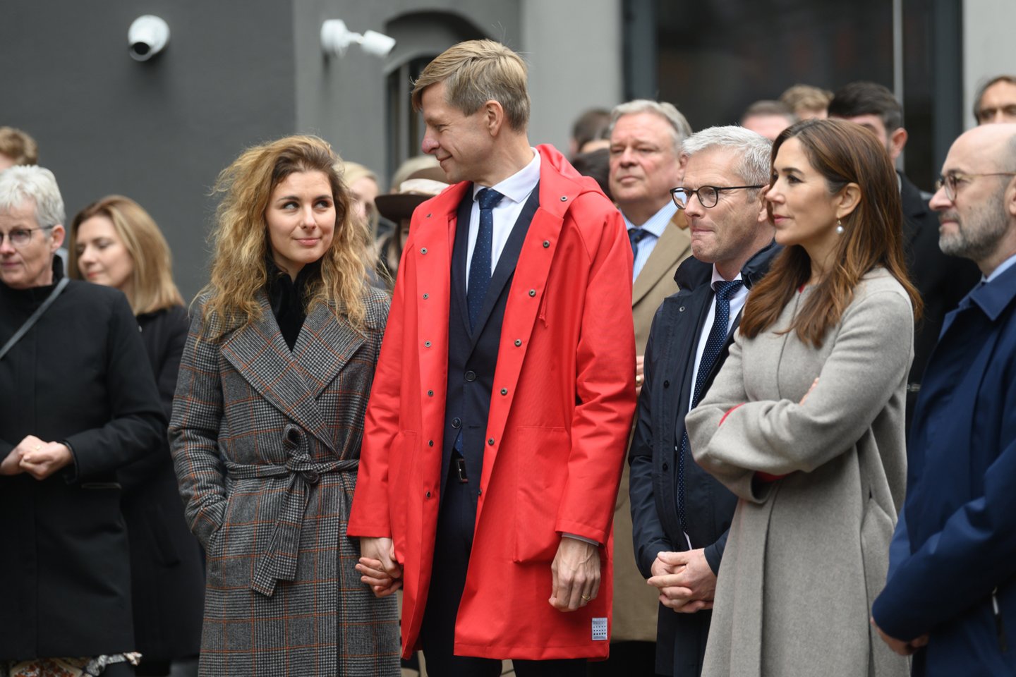 Danijos princesė Mary lankėsi Senatorių pasaže Vilniuje.<br>V.Skaraičio nuotr.