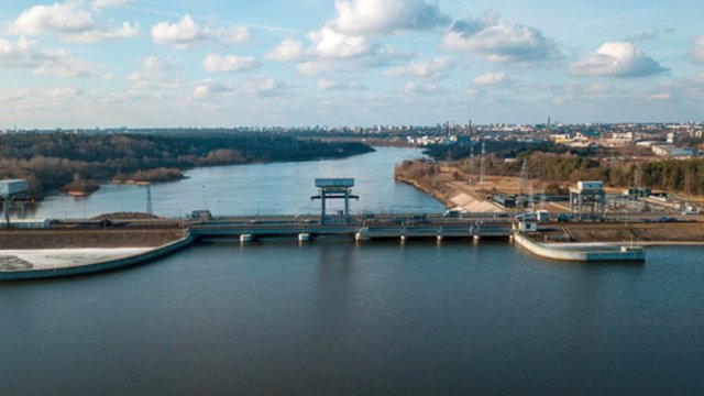 Kauno hidroelektrinėje planuojama įrengti laivybos šliuzą: projektas gali ateiti iki 70 milijonų eurų