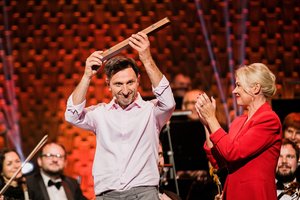 Projekto „Maestro“ nugalėtojas pravirkdė žiūrovus ir komisiją: „Šį valsą skiriu savo žmonai“