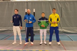 Oslo fechtavimo suaugusiųjų taurėje – bronza A. Salokui