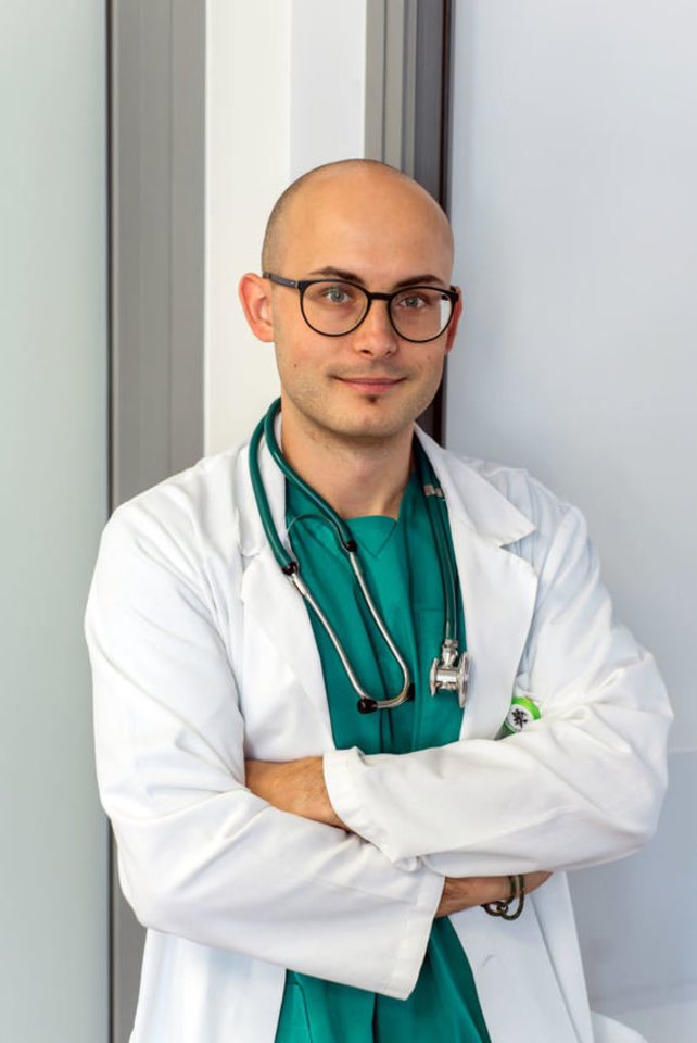 gydytojas hematologas Andrius Žučenka<br>Asmeninio albumo nuotr.
