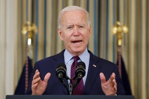 J. Bidenas aptarė su EK vadove mokesčių temą, paragino spartinti Balkanų integraciją į ES