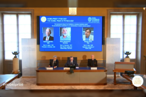 2021 metų fizikos srities Nobelio premija – „už sudėtingų sistemų tyrimus“