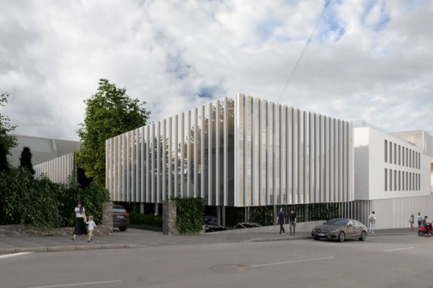 Pirmosios vietos laimėtoju pripažintas UAB „Ambraso architektų biuras“ pasiūlymas.<br>Vizual.