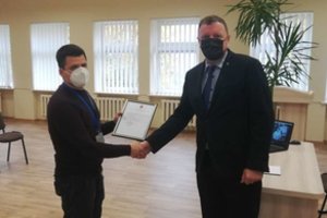 Joniškio ligoninė turi naują vadovą: pareigas eiti pradėjo Martynas Gedminas