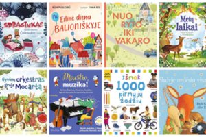 Knygų naujienos vaikams: lavina ir džiugina