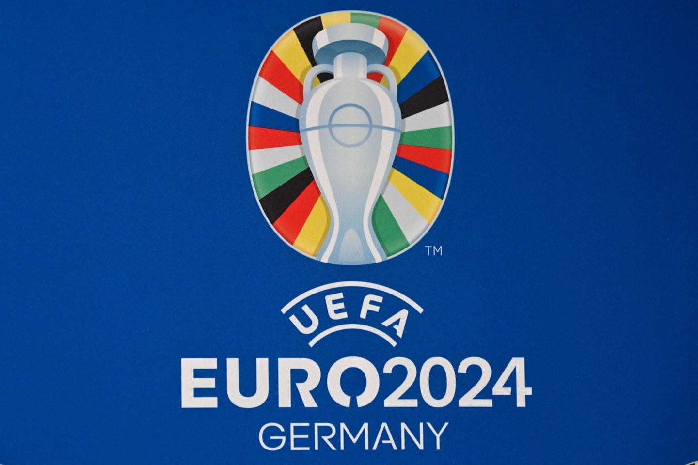  2024 m. Europos futbolo čempionato logotipas.<br> AFP/Scanpix nuotr.