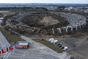 Vilniaus savivaldybė pritarė 150 mln. eurų vertės nacionalinio stadiono sutarčiai