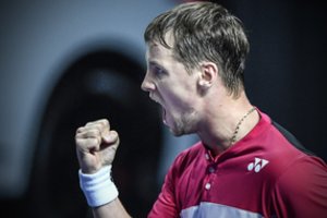 R. Berankis Prancūzijoje susitvarkė su kuklesnę vietą pasaulio reitinge turinčiu varžovu