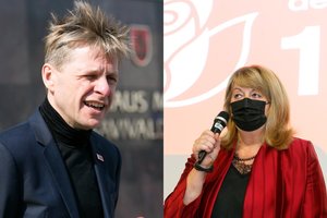 V. Blinkevičiūtė kreipėsi į R. Šimašių: nusileisk iš savo dangoraižio ir imkis esminių permainų