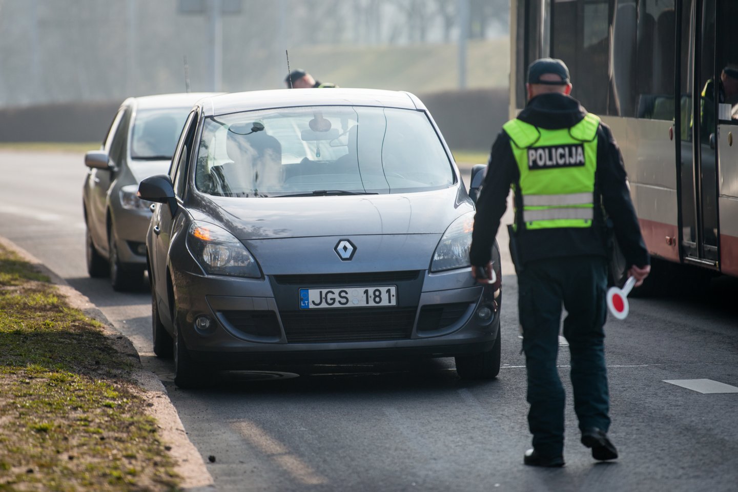 Vilniaus rajone trečiadienį sulaikytas neblaivus automobilį vairavęs sostinės policininkas.<br>J.Stacevičiaus asociatyvi nuotr.