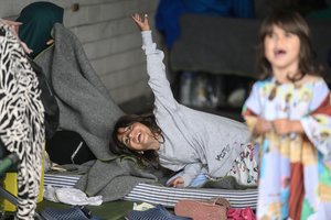 Žmogaus teisių gynėjai ragina pasirūpinti migrantų vaikų emocine sveikata