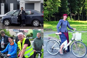 Olandijoje dviračiais važinėjančios damos įkvėpė ir N. Puteikienę: į spektaklius mina vilkėdama vakarinę suknelę