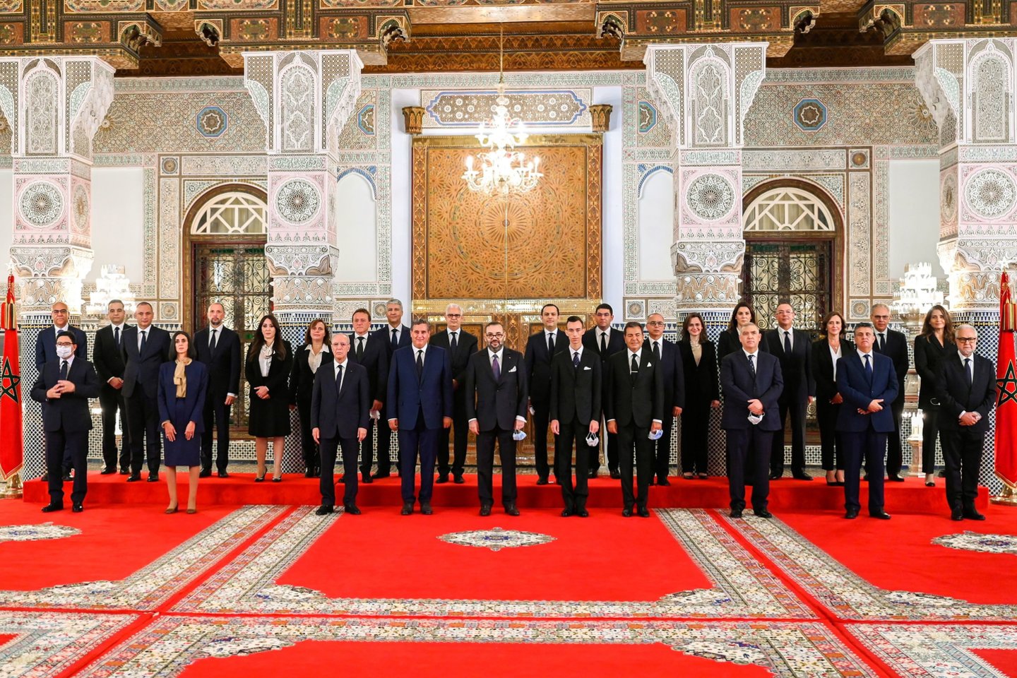  Maroko karalius pristatė naują vyriausybę.  <br> Reuters/Scanpix nuotr.