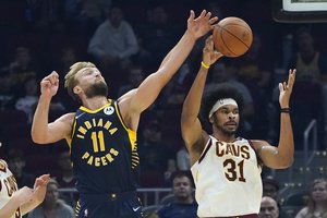 D. Sabonis surinko dvigubą dublį, o „Pacers“ įveikė naująjį K. Pangoso klubą