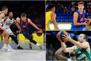 Lietuvių savaitė Eurolygoje: Automatinis R.Jokubaitis, energingas L.Lekavičiaus ir nepakeičiamas R.Giedraitis