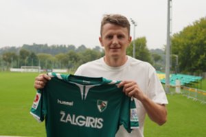 Į rinktinę grįžęs E.Girdvainis: „Viskas sukasi aplink futbolą“