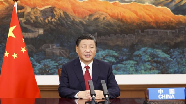 Kinijos prezidentas pareiškė: susivienijimas su Taivanu įvyks