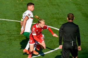 Lietuvos rinktinė po devynių pralaimėjimų vėl švenčia pergalę: namuose įveikti bulgarai