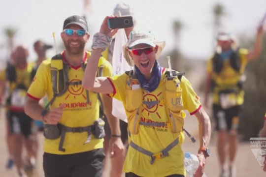 Sacharos dykumoje įvyko sunkiausios pasaulyje bėgimo varžybos: aukų išvengti nepavyko