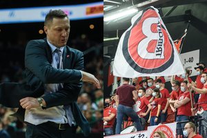 Prieš savaitę „B tribūnai“ moralizavęs Ž. Urbonas sulaukė kandaus „Ryto“ sirgalių atsako