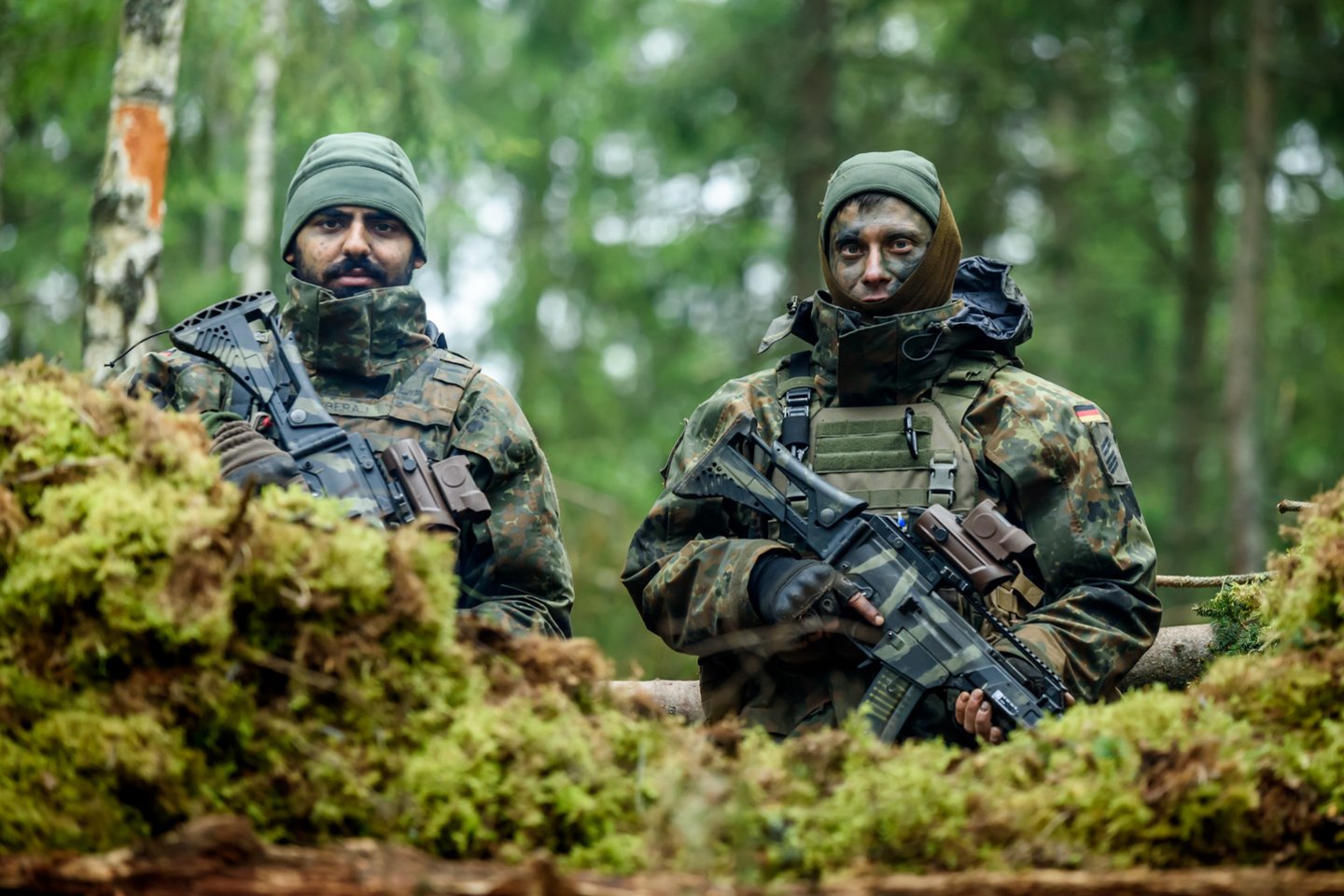 Didžiausioje kariuomenės brigadoje pakelta kovinė parengtis: 3000 karių pradeda pratybas „Geležinis vilkas 2021-II“.<br>Lietuvos kariuomenės nuotr.