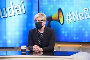 I. Šimonytė atvirai – apie nesuprantamą G. Nausėdos elgesį, neįvestą griežtą karantiną ir ko vengiama dėl A. Lukašenkos