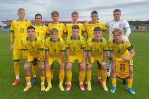 Lietuvos 19-mečiai futbolininkai pralaimėjimu baigė pasirodymą atrankos turnyre