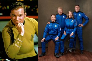 „Žvaigždžių kelio“ aktorius W. Shatneris skrenda į kosmosą su „Blue Origin“