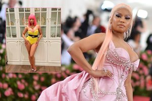 Reperė Nicki Minaj nepaliko vietos vaizduotei: gerbėjus nustebino ryškiu įvaizdžiu