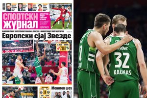 Serbų spauda liaupsino „Crvena zvezda“: favoritu laikytas „Žalgiris“ krito po neįveikiamos gynybos siena