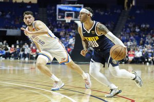 „Nuggets“ pagaliau džiaugėsi pirmąja ikisezonine pergale po pratęsimo