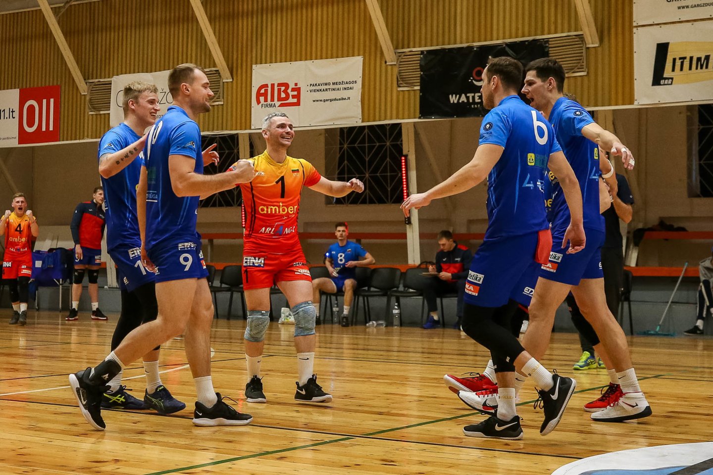 Savaitgalį sezoną Baltijos Čempionų lygoje pradeda Gargždų „Amber-Arlangos“ ekipa.<br>M.Baranausko nuotr.