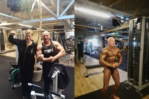 Sužinoję, kiek jam metų, žmonės negali patikėti: 68-erių kultūristas iš Garliavos griauna visus stereotipus