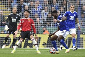 „Manchester United“ nuskendo „Leicester City“ įvarčių lietuje