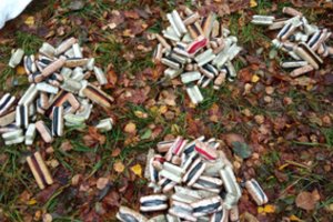 Brakonierius aplinkosaugininkams išdavė didžiulis kiekis plūdurėlių: teks atlyginti 8 tūkst. eurų viršijančią žalą gamtai