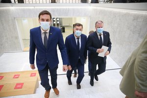 Favoritu vadovauti kuriamai partijai naujai laikomas S. Skvernelis, bet mesti iššūkį gali ir kiti politikai