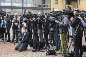 K. Lančinskas neatmeta, kad neteisėtus migrantus aptikusiems žurnalistams kažkas teikė informaciją: visko gali būti