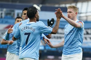 „Manchester City“ lyderis K. De Bruyne išreiškė palaikymą komandos draugui: „Suvokiu jo nusivylimą“