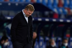 Apie „Barcelona“ sunkumus priminęs R. Koemanas žvelgė į realybę: „Mūsų ateitis Čempionų lygoje – pavojuje“