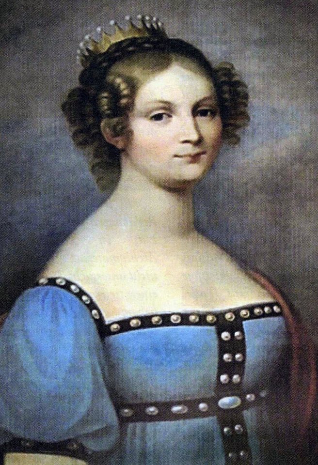 Prūsijos karalienė Luizė. 1817. <br>J. von Kuegelgenas. 