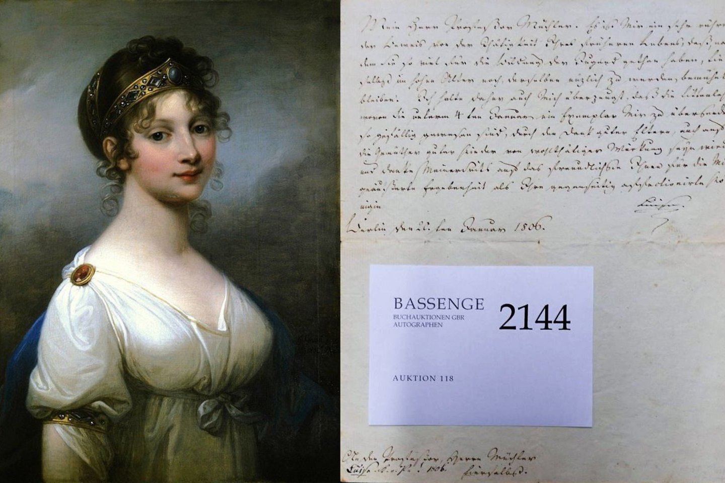 Garsiausia Prūsijos karalienė Luizė iš Mėmelio rašė  graudžius laiškus.