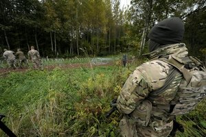 Latvijos ir Baltarusijos sieną neteisėtai kirsti bandė 22 žmonės