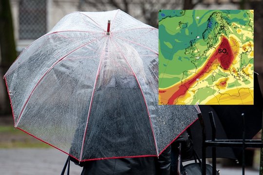 Lietuvoje tikimasi neįprasto reiškinio: gali pasirodyti rūgštinis lietus