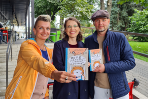 Įkvepiančią knygą vaikams sukūrė jėgas sujungę trys Lietuvoje žinomi autoriai