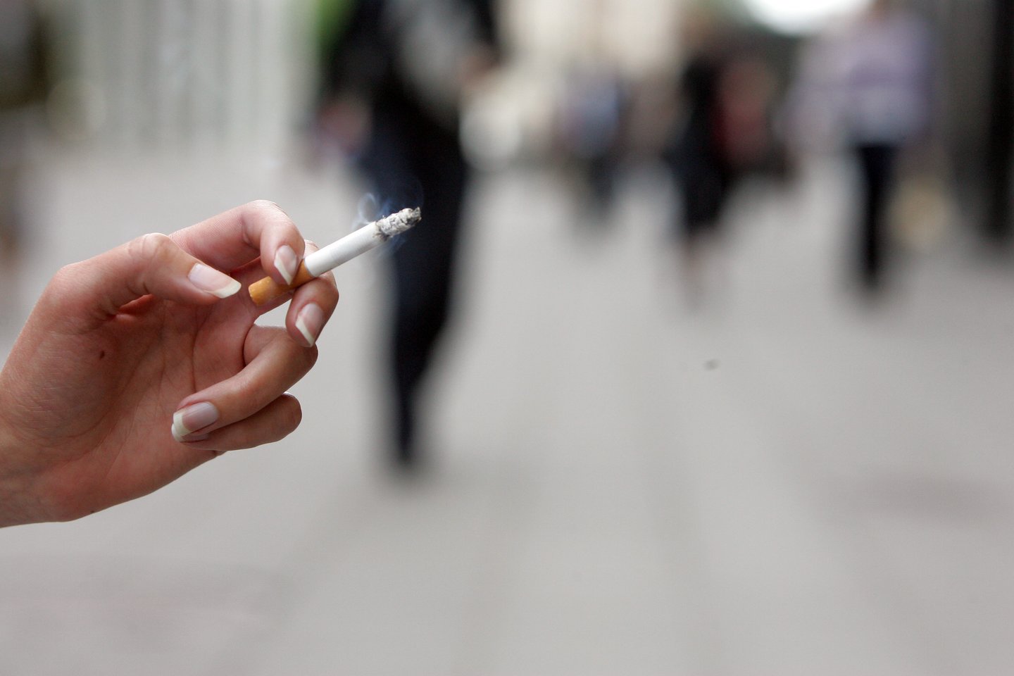 Cigaretė, cigaretės, nuorūkos, rūkymas žudo, plaučių vėžys<br>T.Bauro nuotr.