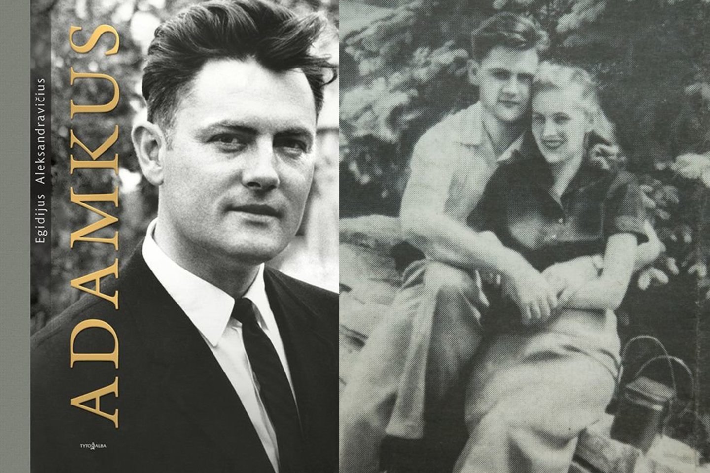 Dešinėje - Valdo Adamkaus ir Almos Adamkienės povestuvinė kelionė po Kanadą 1951 metais.<br>Asmeninio archyvo nuotr.