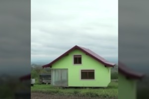 Neapsikentęs žmonos priekaištų vyras jai pastatė svajonių namą – tapo tikra sensacija