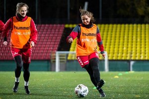 Moterų futbolo rinktinės lyderė L. Vaitukaitytė: „Pažįstu didžiąją dalį Italijos komandos žaidėjų“