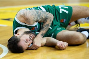 „Žalgiris“ lieka be centro – peties traumą patyrusiam J. Lauvergne'iui bus atlikta operacija